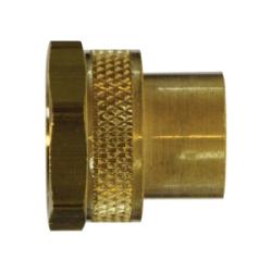 Brass Straight Rigid Adapter in FGH X FIP