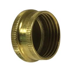 30103: Brass 3/4 Garden Hose Cap
