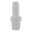 33306W: 3/4 Hose Barb x 3/8 Male Pipe White Nylon Adapter