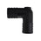 33396B: 3/4" 90 Degree Poly Hose Barb Union Elbow