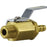 Brass MPT X Hose Barbed Miniature Ball Valves