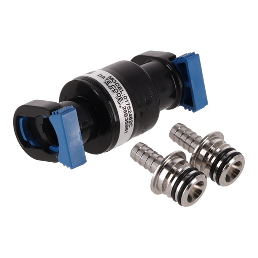 01752462C: In-Line Water Pressure Regulator 65 PSI 3/8" SS Barb Port