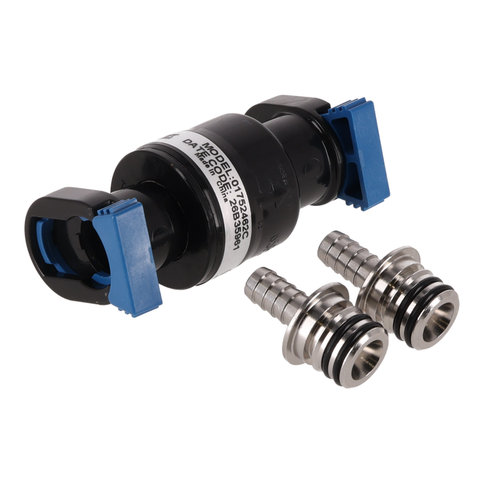 01752462C: In-Line Water Pressure Regulator 65 PSI 3/8" SS Barb Port