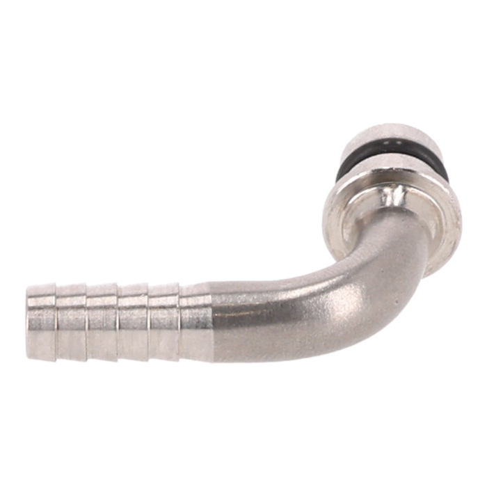 PM10-13: Fitting Elbow Inlet SS 1/4 Barb