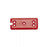 PH10-27R: Wunder-Bar Bargun Bottom Plate, 10 Button, Red