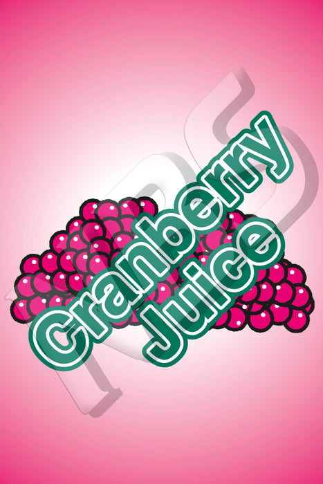 Generic Cranberry Juice UF1 Decal