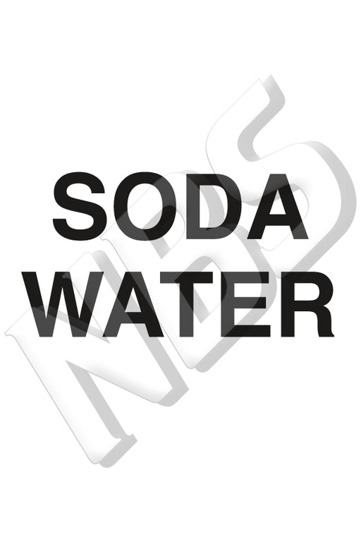 Generic Soda Water UF1 Decal