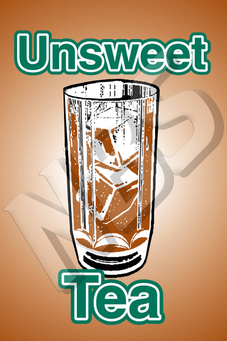 Generic Unsweet Tea UF1 Decal