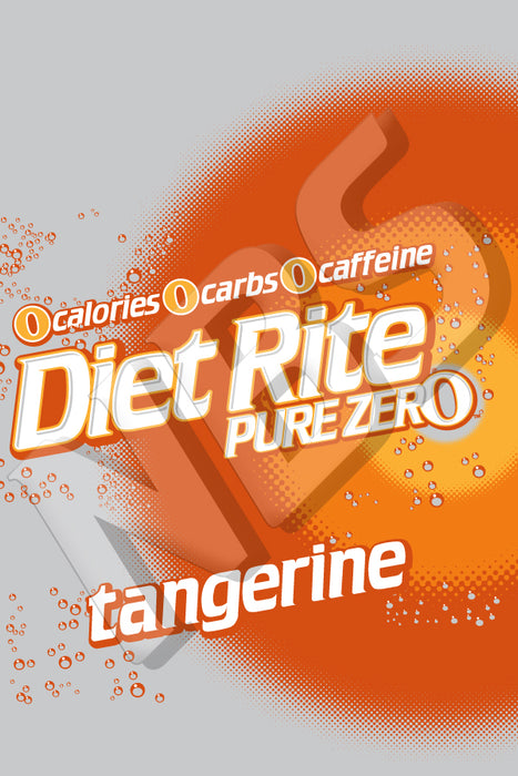 Diet Rite Tangerine UF1 Decal
