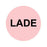 PH10-74-100: Lade Pink Button Cap with Black Letters