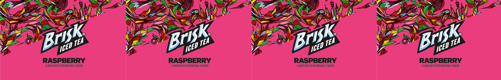 Lipton Brisk Raspberry Iced Tea Line Marker