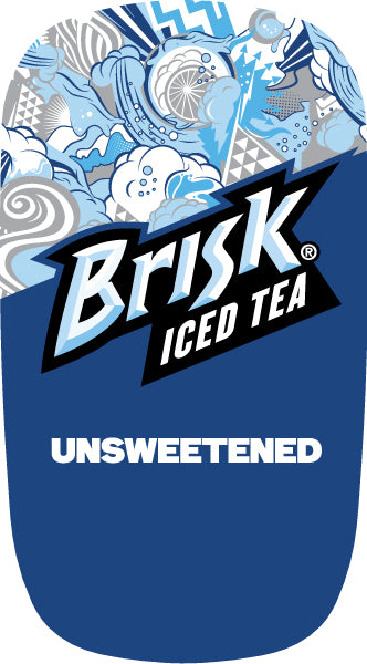 Brisk Unsweetened Ice Tea Flomatic GP Decal