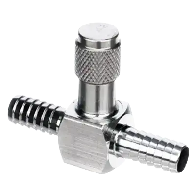 BV4002: 3/8" Schrader Valve Stainless Steel