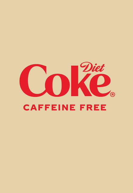 Diet Caffeine Free Coke UF1 Decal