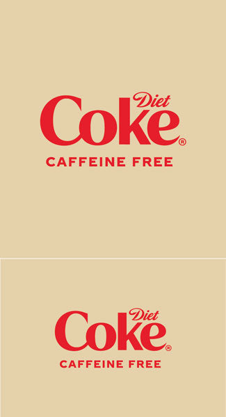 Caffeine Free Diet Coke LEV Decal