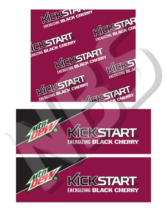 Kick Start Black Cherry Bib Marker