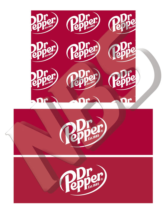 Dr. Pepper Bib Markers