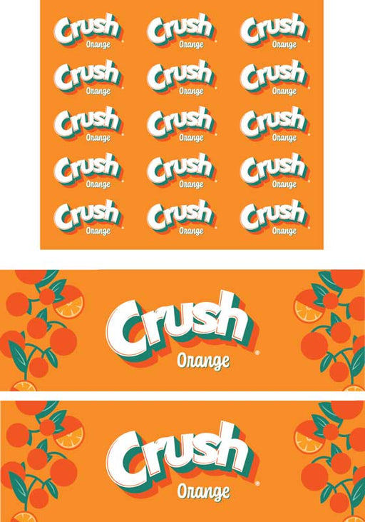 Crush Orange BIB Marker