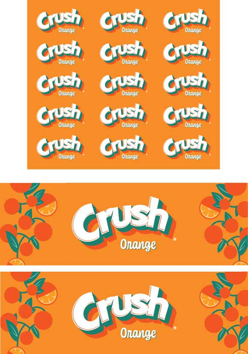 Crush Orange BIB Marker
