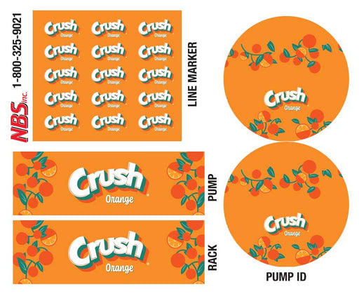 Crush Orange Flojet BIB Marker