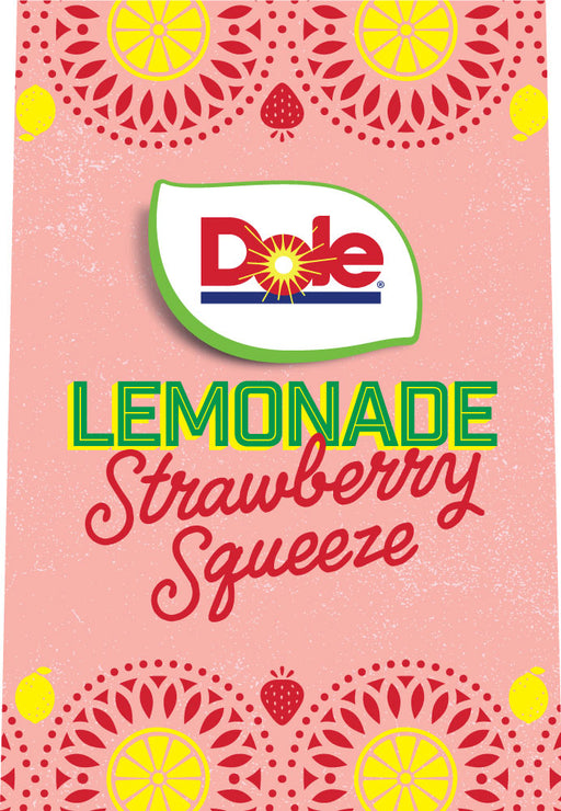 Dole Lemonade Strawberry Squeeze UF1 Decal