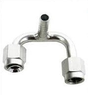620720662: Fitting U 1/4 Barbed x 1/4 Flare (2)