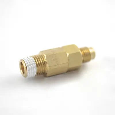 5436A: 1/4"Flare x 1/4"NPT w/Check