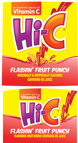 Hi-C Fruit Punch LEV Decal