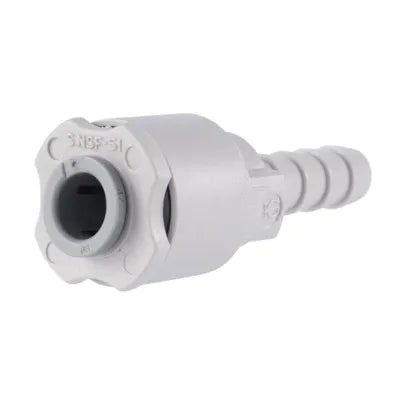 J6AS4: 3/8 JG x 1/4 Barb Connector