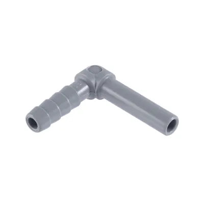 J4HSE4: 1/4 JG Stem x 1/4 Barb Elbow