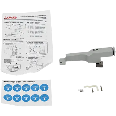 82-6090:  Carma LEV Water Push Button Kit