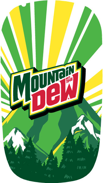 Mountain Dew Flomatic GP Decal