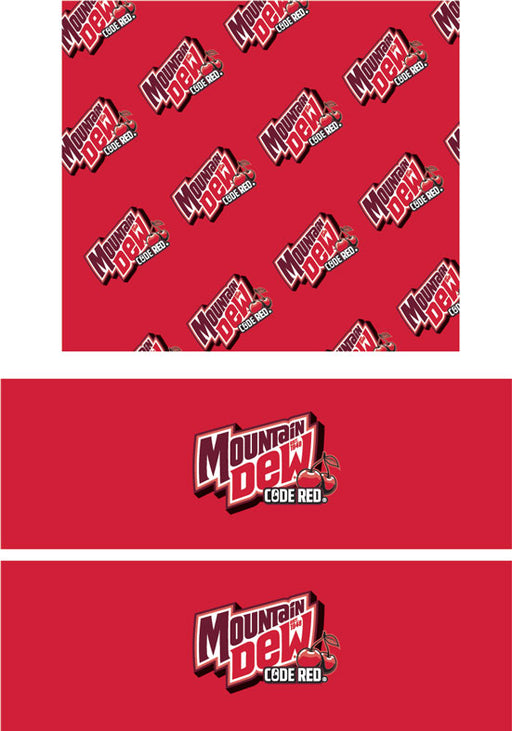 Mt. Dew Code Red Bib Marker