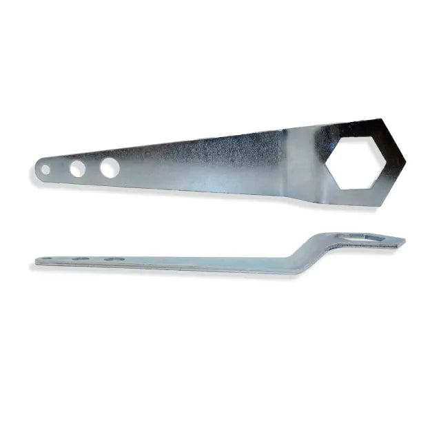 740-18NB: CO2 Nut Wrench, 1 1/8" Hex, Offset, Closed End