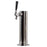 Wine Tower with Stainless Steel Column, 304 Faucet and Shank, Barrier Tubing w/304 Tailpiece