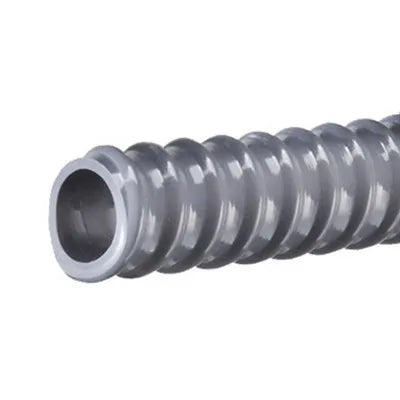 DHG27MX: Corrugated Gray PVC Drain Hose 1" x 1 1/4", 100 Ft
