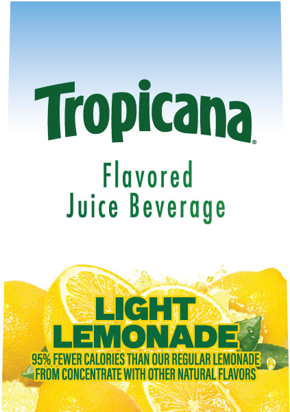 Tropicana Light Lemonade UF1 Decal