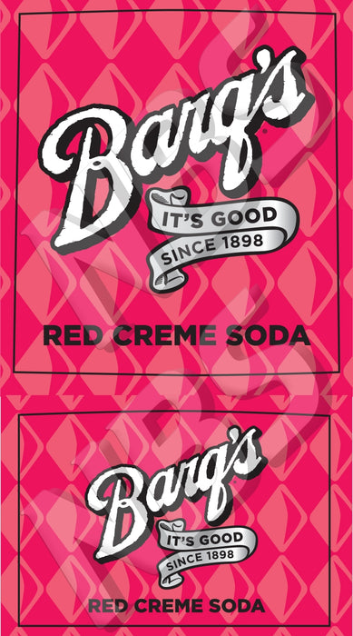Barq's Red Creme Soda LEV Decal