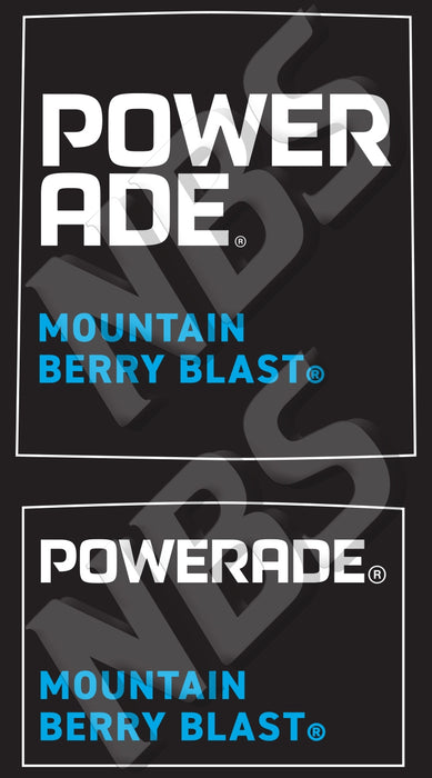 Mountain Berry Blast Powerade LEV Decal