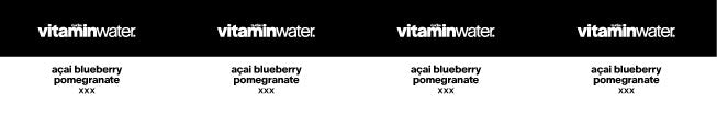 Vitamin Water XXX Syrup Line Marker