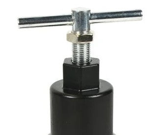 3740-2PA-T: T-Handle Regulator Bonnet Assembly, Black Zinc, for 3000 Series (Home Dispense) Regulators