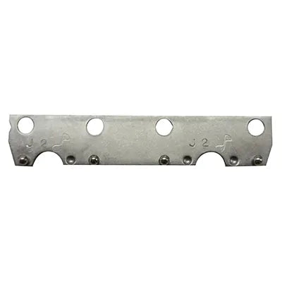 PH10-9-4HS #4:  Wunder-Bar Bargun Butterfly Plate, 4 Hole, Special #4