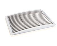 02-4224-03 Louvers, Front Panel, Silver