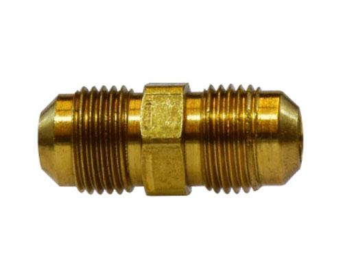 Brass 1/4 Male Flare Union, E42F-4, 10106