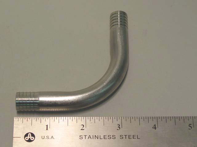 barb elbow stainless steel
