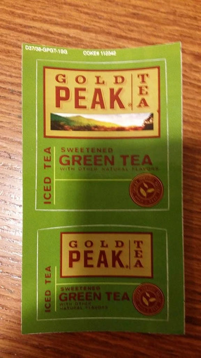 Gold Peak Green Tea LEV Decal
