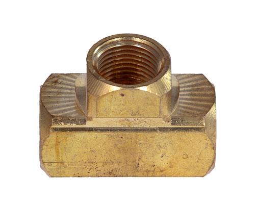 28024 : Brass 1/8 FPT Tee BARSTOCK, E2203P-2