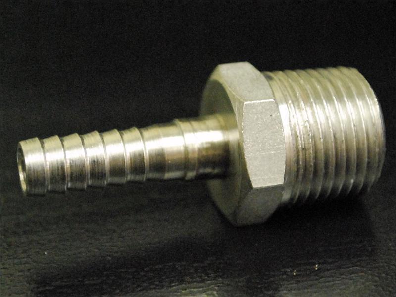 MPT Barb Adapter stainless steel