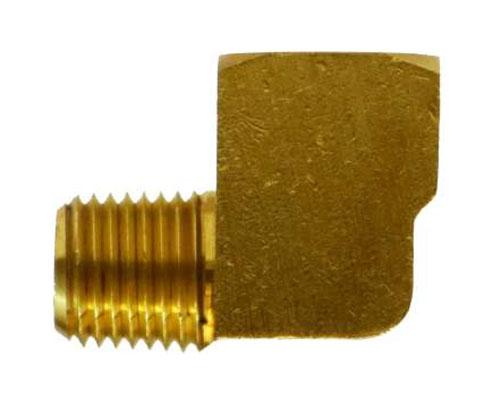 28156 : Brass 1/8 FPT X 1/8 MPT Street Elbow BARSTOCK
