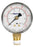 39-0100-00: Pressure Gauge, 0-100 PSI, 1/4" NPT Bottom Inlet, Right Hand Threads